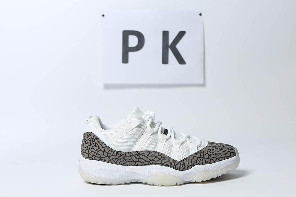 PK GOD Jordan 11 Retro Low IE White Cement RETAIL MATERIALS READY TO SHIP